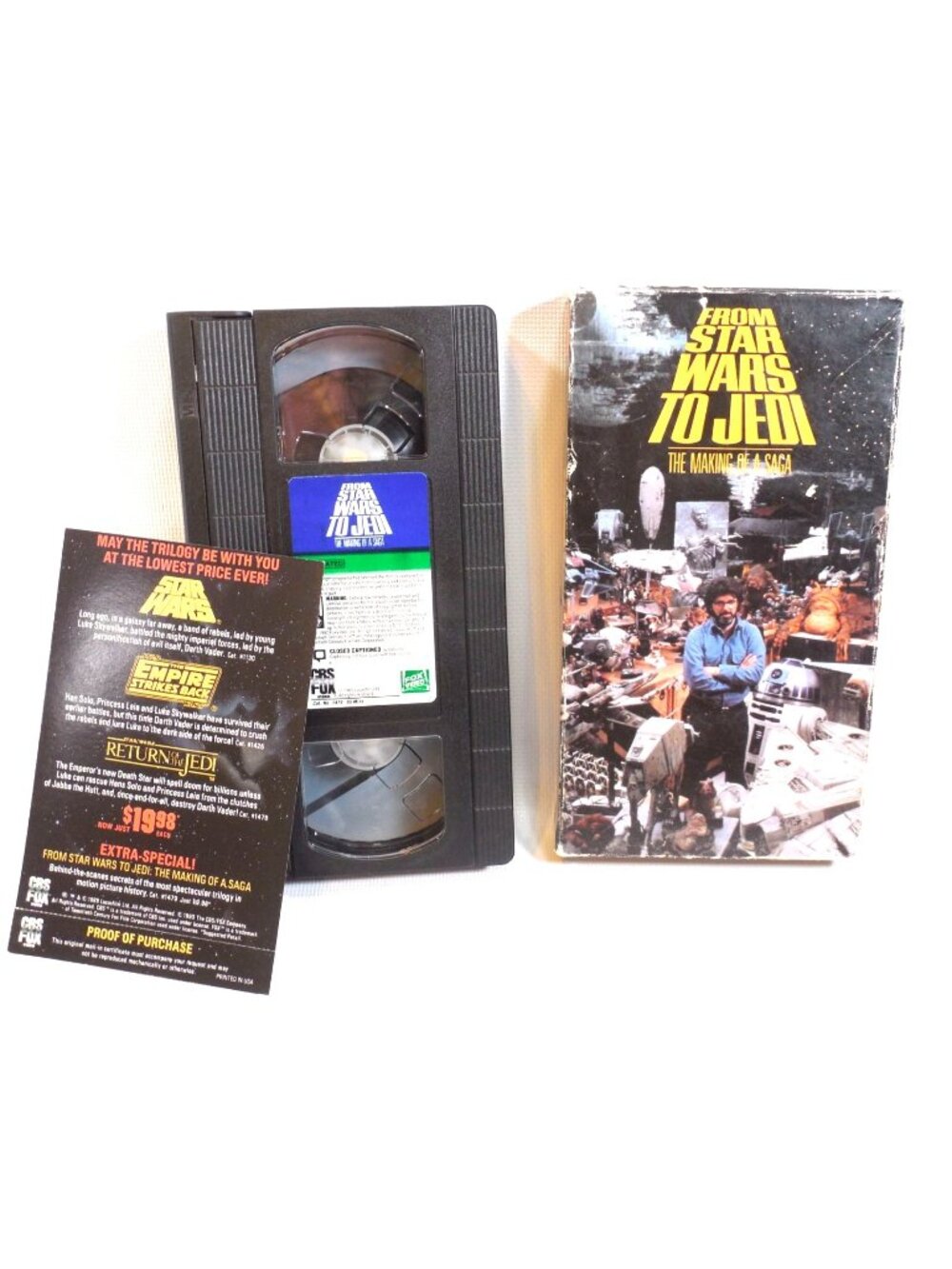 From Star Wars to‎ Jedi - The Making of a Saga (VHS, 1995)